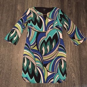 🆕 MSK Retro Print Dress